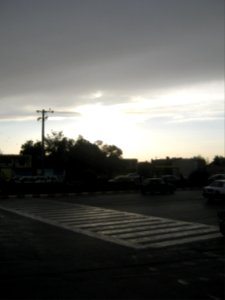 Jomhouri (Republic) blv - at evening - Nishapur 13