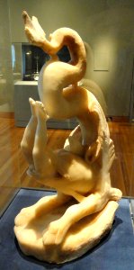 Jonah Swallowed, 280-290 AD, Late Roman, Asia Minor, marble - Cleveland Museum of Art - DSC08349