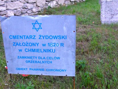 Jewish cemetery in Chmielnik 03