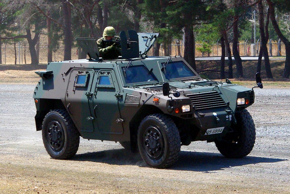 JGSDF Light Armored vehicle 20120408-03