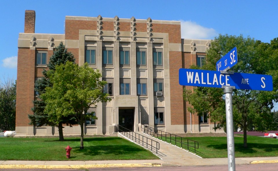 Jerauld County courthouse, SD, location 1