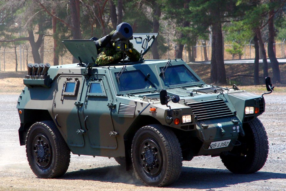 JGSDF Light Armored vehicle 20120408-01