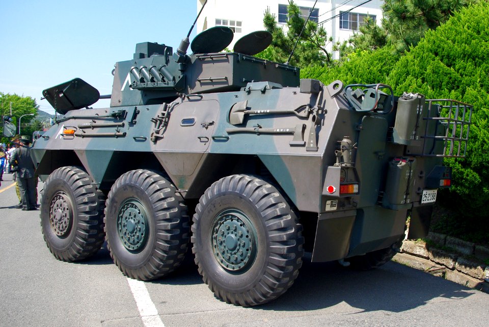 JGSDF Type87 reconnaissance vehicle 20120527-04