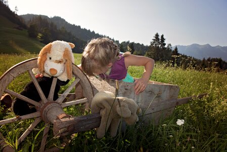 Nature child girl