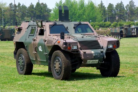 JGSDF Light Armored vehicle 20120429-01