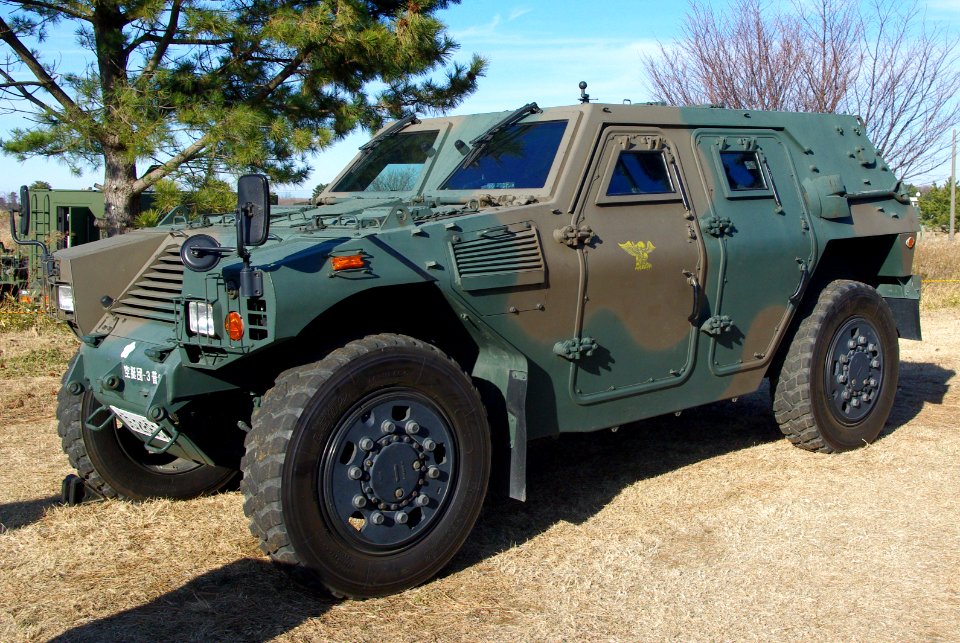 JGSDF Light Armored vehicle 20120108-01