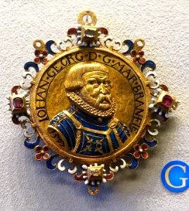 Johann Georg, Markgraf von Brandenburg, perhaps by Jakob Gladehals, 1597 - Bode-Museum - DSC02798