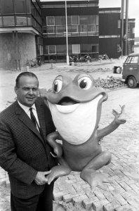 Joop Geesink met Rik de Kikker, Bestanddeelnr 919-0810
