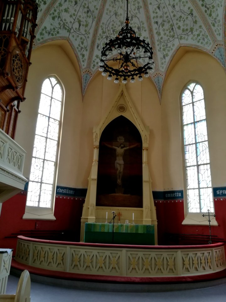 Joensuu Church Interior 20170729 05