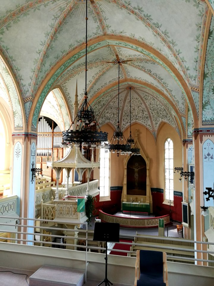 Joensuu Church Interior 20170729 11