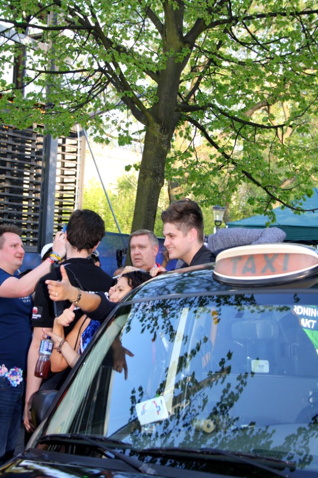 Joe and Jake car - Eurovision Village 2016 2
