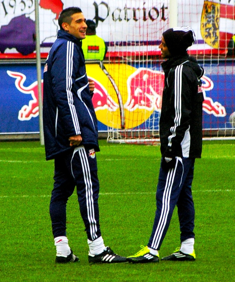 Joaquín Boghossian and Alan Carvalho of FC Red Bull Salzburg - 20110220