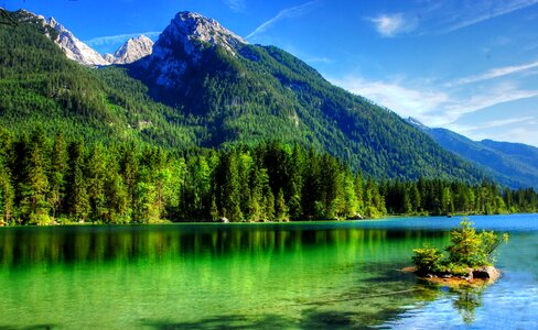 Upper bavaria berchtesgaden mountains photo