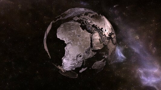 Planet universe continents