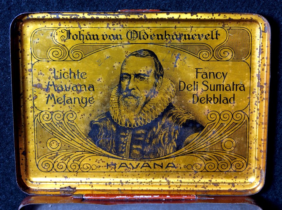 Johan van Oldenbarnevelt sigarenblikje, foto 3