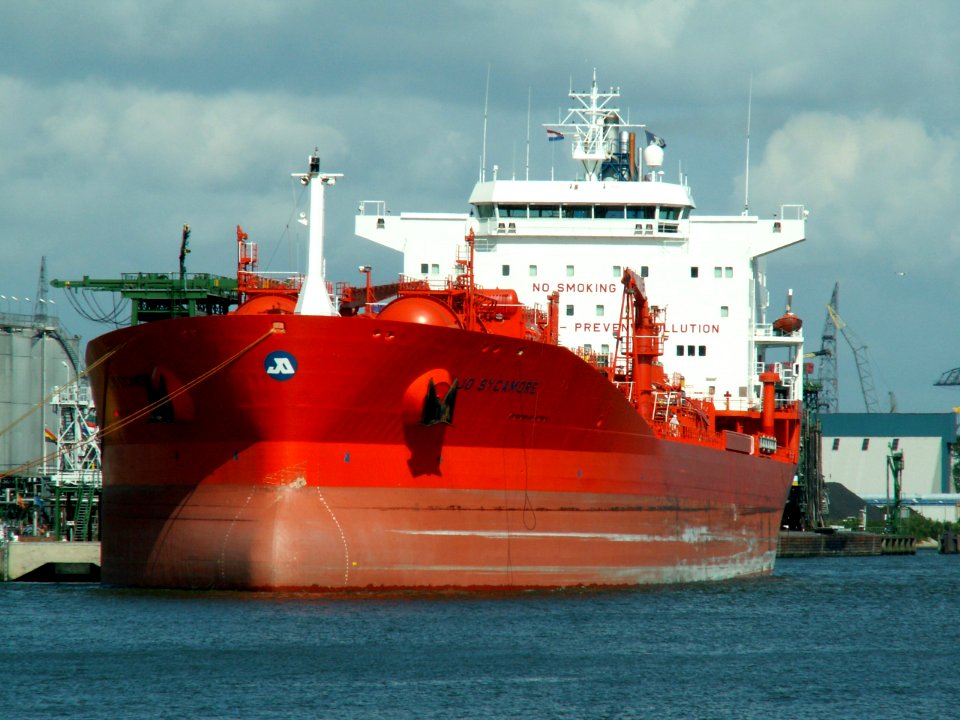 Jo Sycamore - IMO 9198563 Port of Rotterdam, Holland 06-Aug-2005