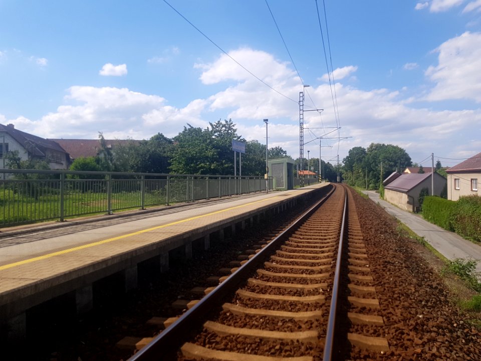 Jilešovice train stop (7) photo