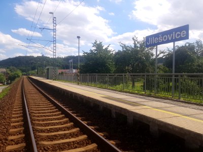 Jilešovice train stop (4) photo