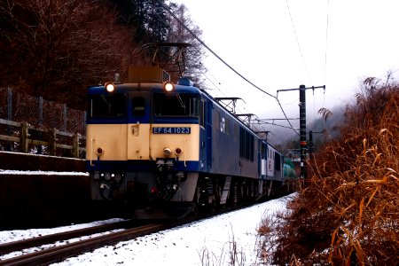 JNR Series EF64-1000 in Tyuou Line