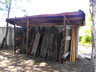 Jewish cemeteries in Lenin (Zhytkavichy district) 2b