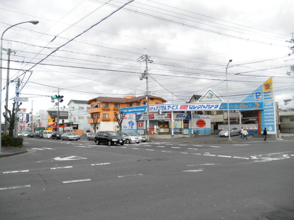 Jingu5 Naracity Narapref Narayama street and Naraprefectural and Kyotoprefectural road 52 Nara Seika Line Yamato chuo Expressway