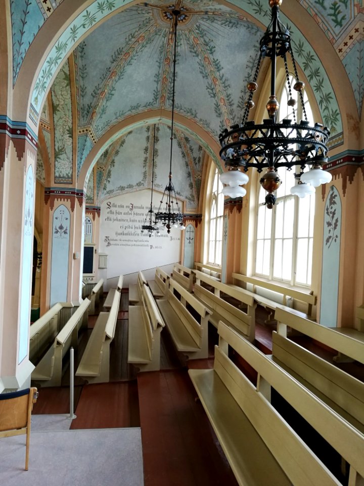 Joensuu Church Interior 20170729 10