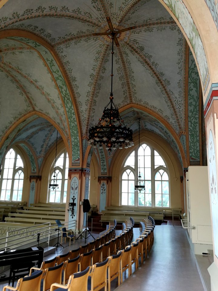 Joensuu Church Interior 20170729 13