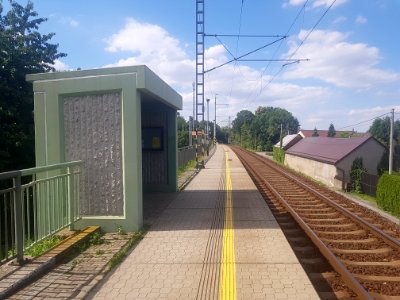 Jilešovice train stop (6) photo