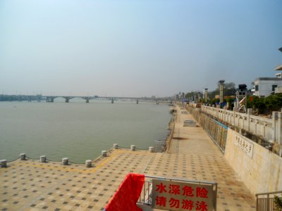 Jinjiang Town - at Nandu River facing west