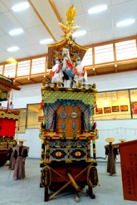 Jimma-tai, Hachiman shrine - Takayama Festival Float Exhibition Hall - Takayama, Gifu, Japan - DSC06541