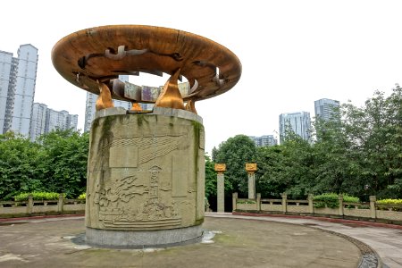 Jinjiang Shahe Memorial - Chengdu, China - DSC05564
