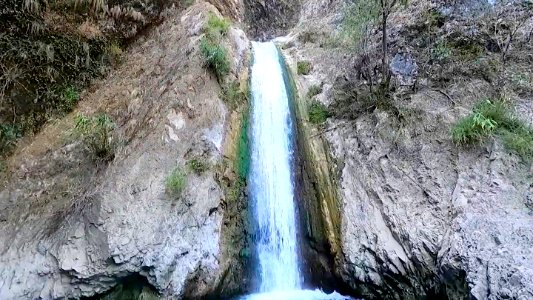 Jharipani waterfall is the midpoint of Kipling Trail Dehradoon India