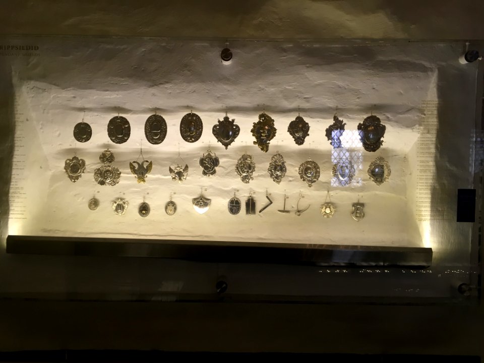 Jewelry inside St Nicholas Church
