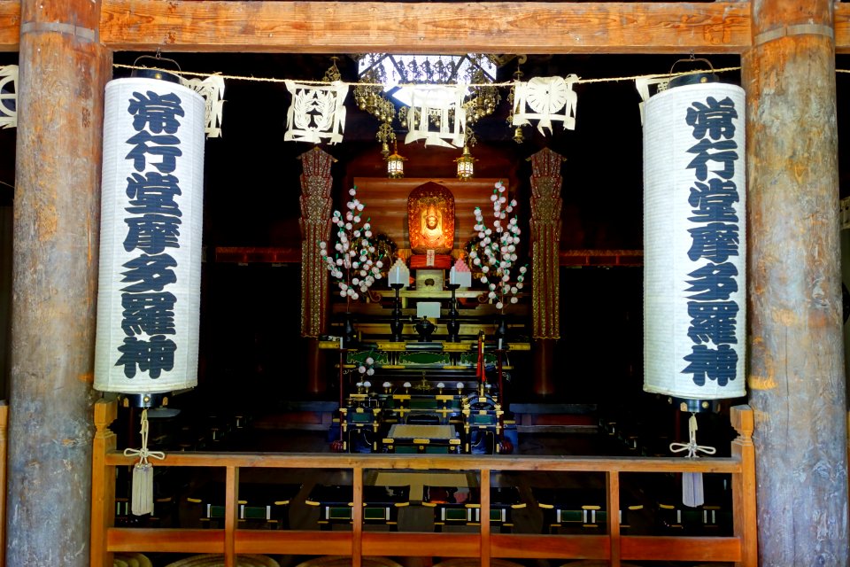 Jogyodo interior - Motsuji, Hiraizumi, Iwate - DSC04563