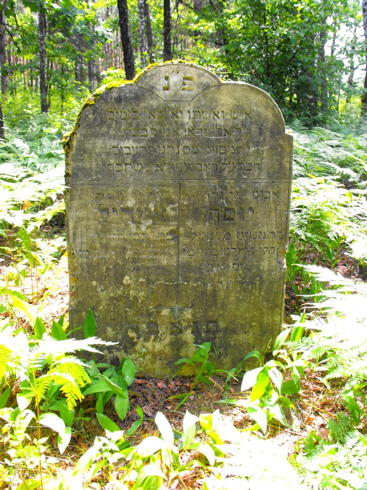 Jewish cemeteries in Lenin (Zhytkavichy district) 1k