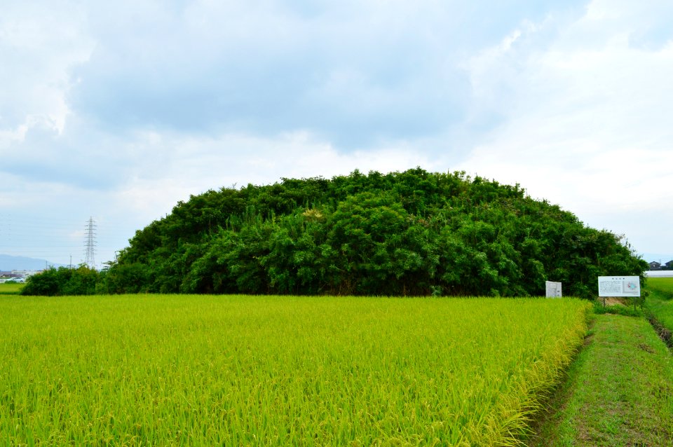 Jiyama Kofun, zenkei