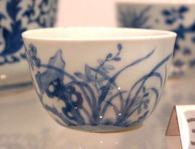 Jingdezhen cup, China, Qing dynasty, Kangxi period, 1662-1722, porcelain, underglaze blue - Royal Ontario Museum - DSC03768
