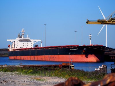 JOHN OLDENDORFF - IMO 9225005 - Callsign ONDB, Port of Amsterdam, Tatasteel, IJmuiden