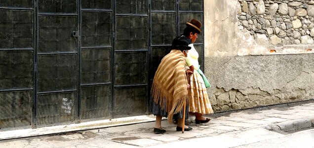 La paz bolivia women