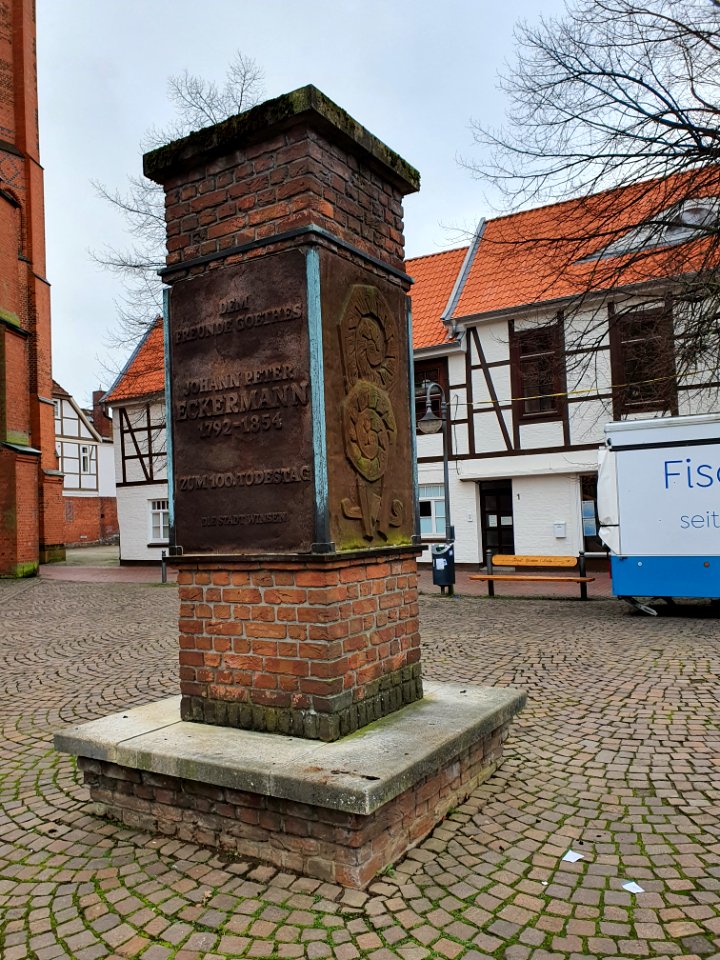 Johann Peter Eckermann Denkmal Winsen Luhe Baudenkmal