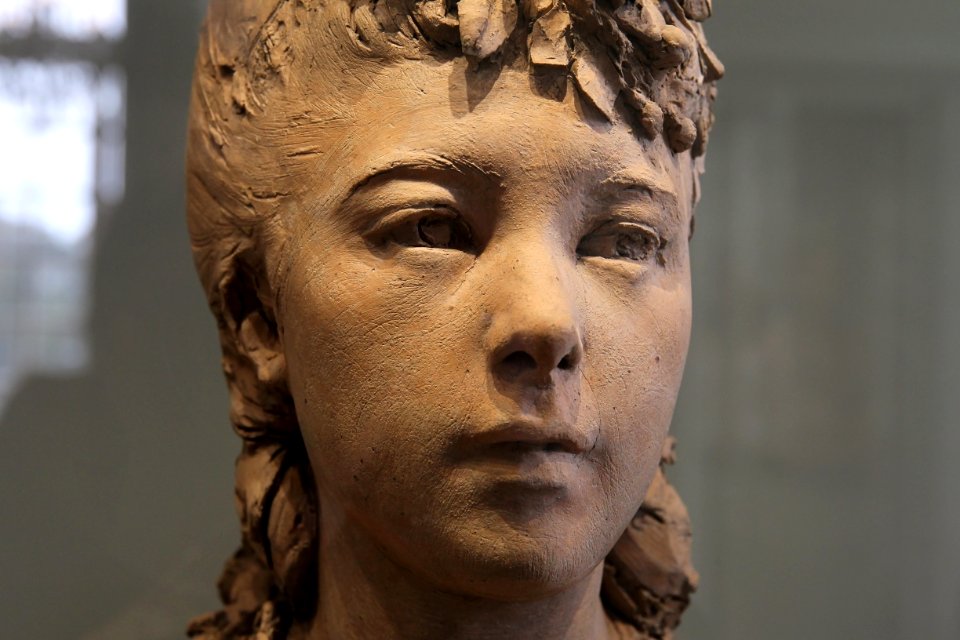 Jeune fille aux fleurs dans les cheveux Auguste Rodin Musée Rodin 31102018 2