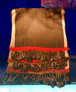 Jingle dress, probably northwest North America - Etnografiska museet - Stockholm, Sweden - DSC01126