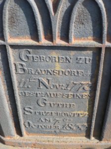 Johann Piatke grave detail