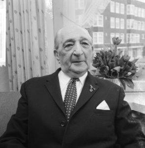Johan Boskamp 75 jaar (portret), Bestanddeelnr 918-6441
