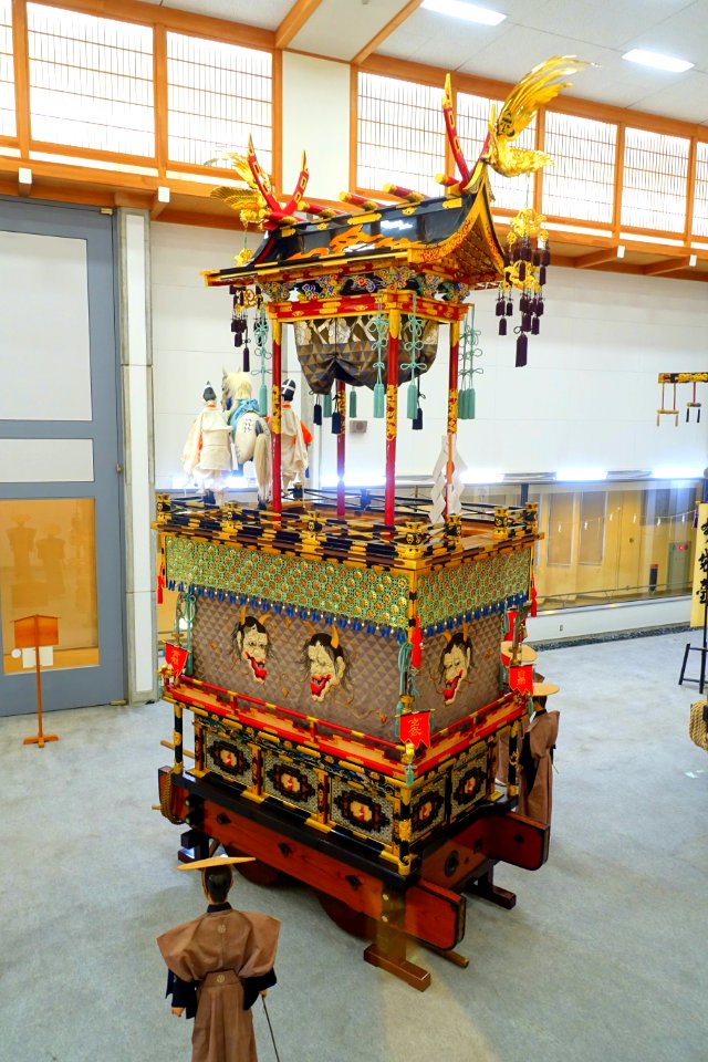 Jimma-tai, Hachiman shrine - Takayama Festival Float Exhibition Hall - Takayama, Gifu, Japan - DSC06575