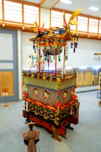 Jimma-tai, Hachiman shrine - Takayama Festival Float Exhibition Hall - Takayama, Gifu, Japan - DSC06575