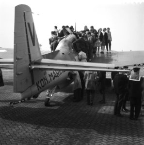 Jeugdluchtvaartdag 1960 op Marinevliegkamp Valkenburg, Bestanddeelnr 911-1806