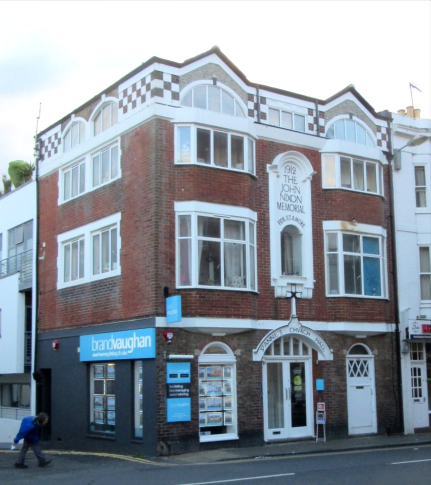 John Nixon Memorial Hall, St George's Road, Kemptown, Brighton (December 2016) (1)