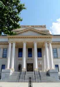 John R. Park Building - front entrance - 25 August 2012