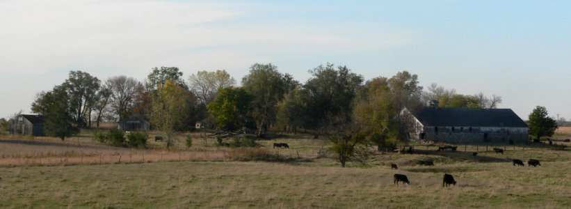 John Frydrych farmstead from SE 1